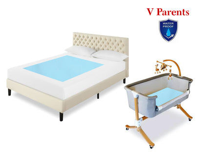 VParents mite Baby Bedding Set with Pillow and Drysheet Combo