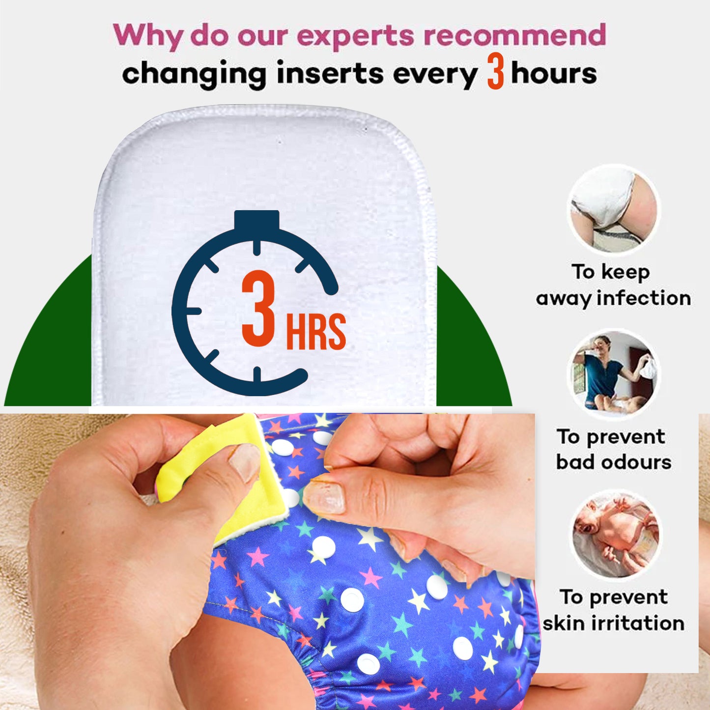 reusable diaper cloths