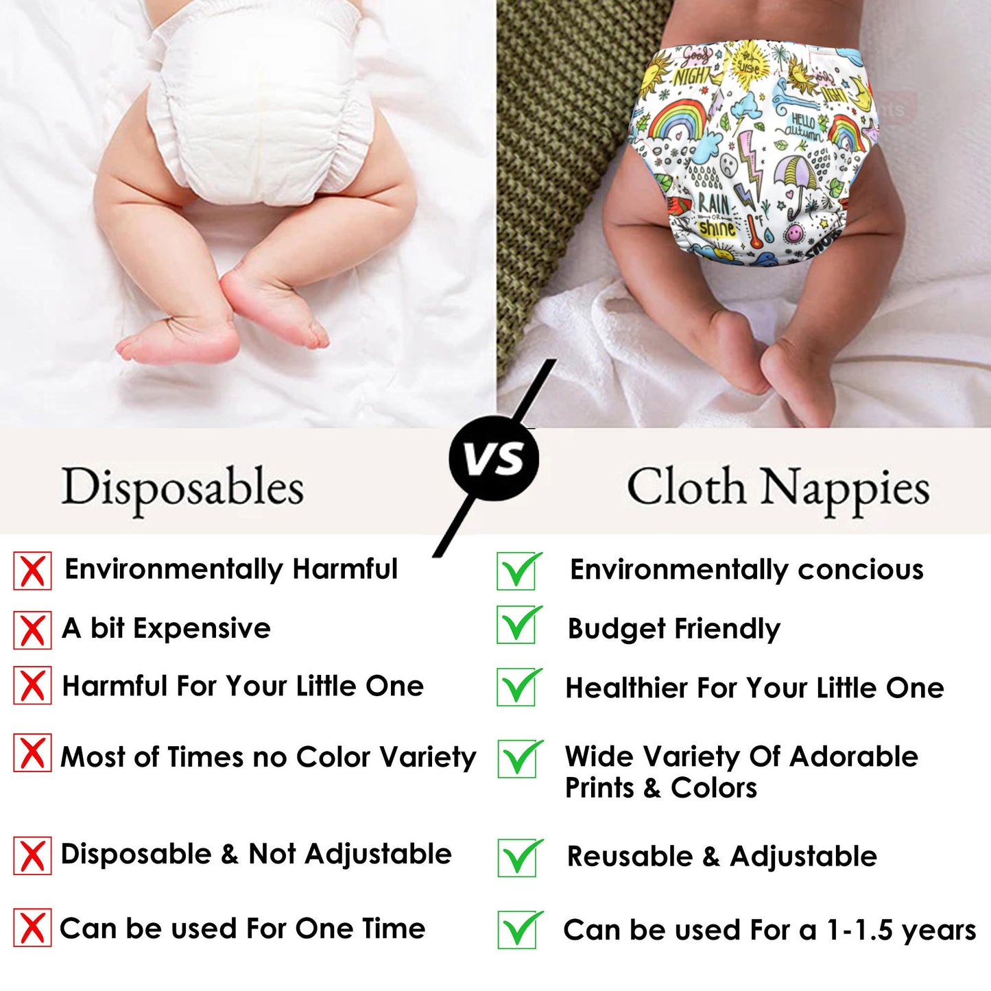 diapers cloth reusable