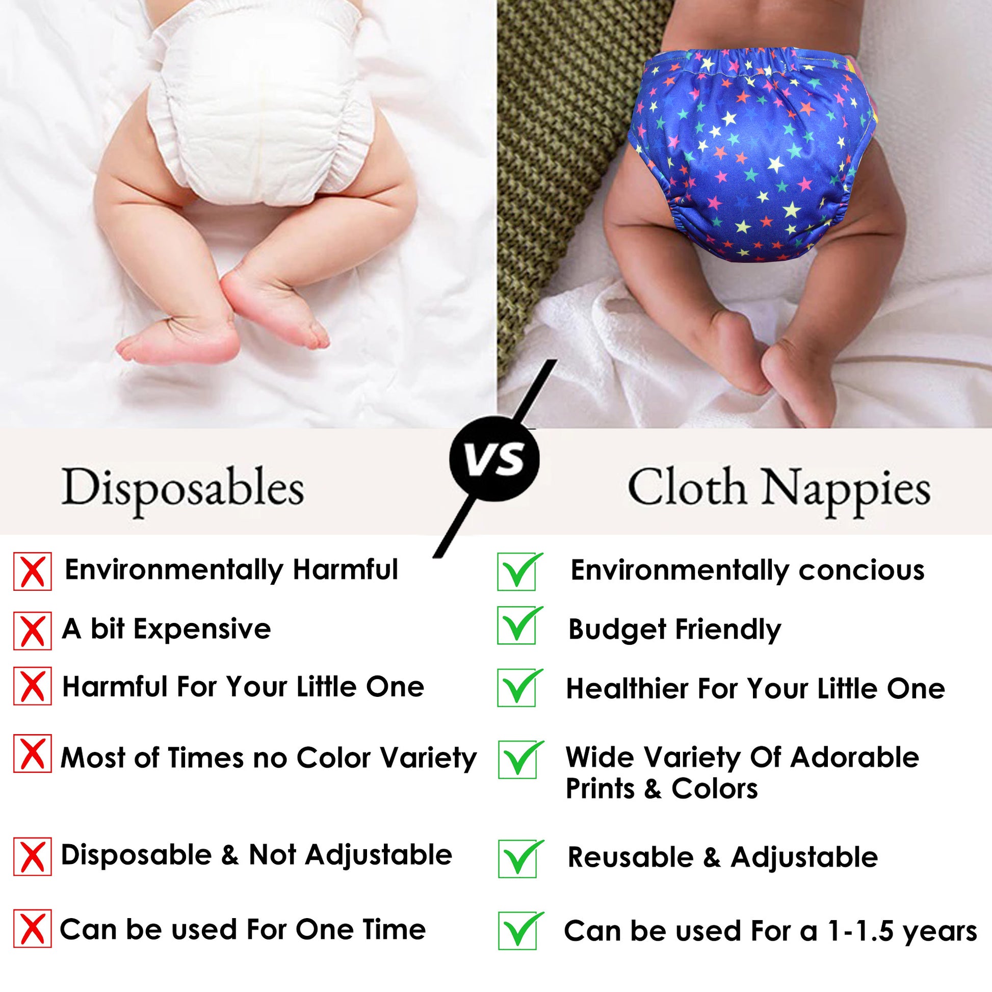 reusable diaper cloths