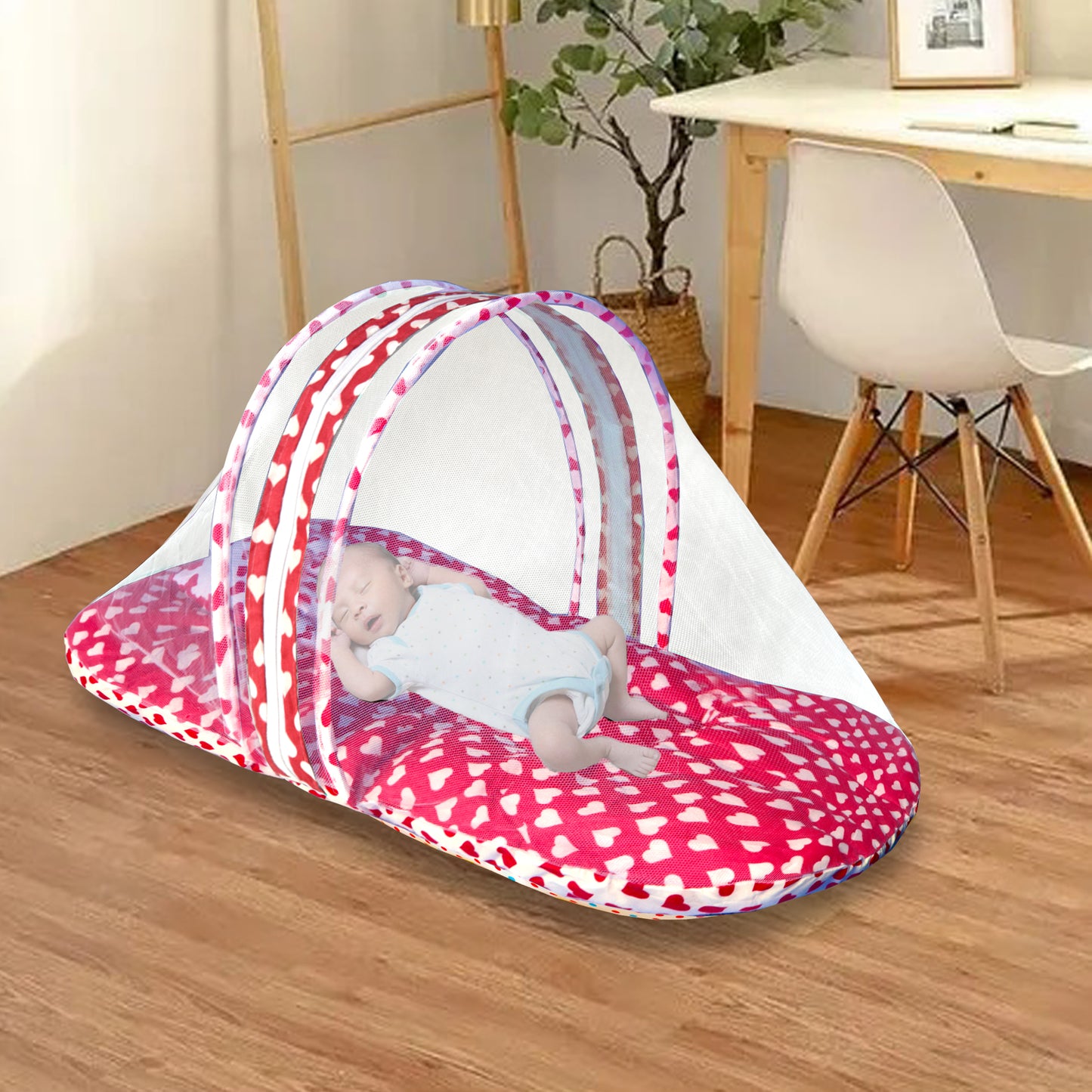 VParents Rosy Baby Bedding Set with Pillow and Sleeping Bag Combo