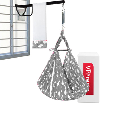 Sunny Baby Swing Cradle with Mosquito net Spring and Metal Window Cradle Hanger VParents