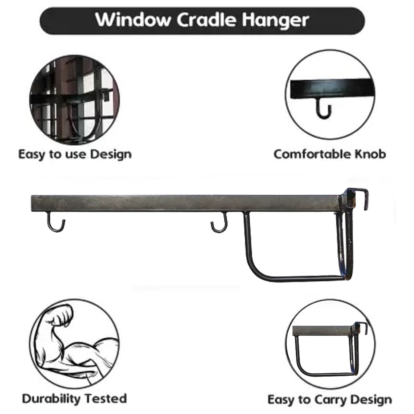 Cradle Metal Hanger