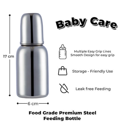 stainless steel feeding bottle
