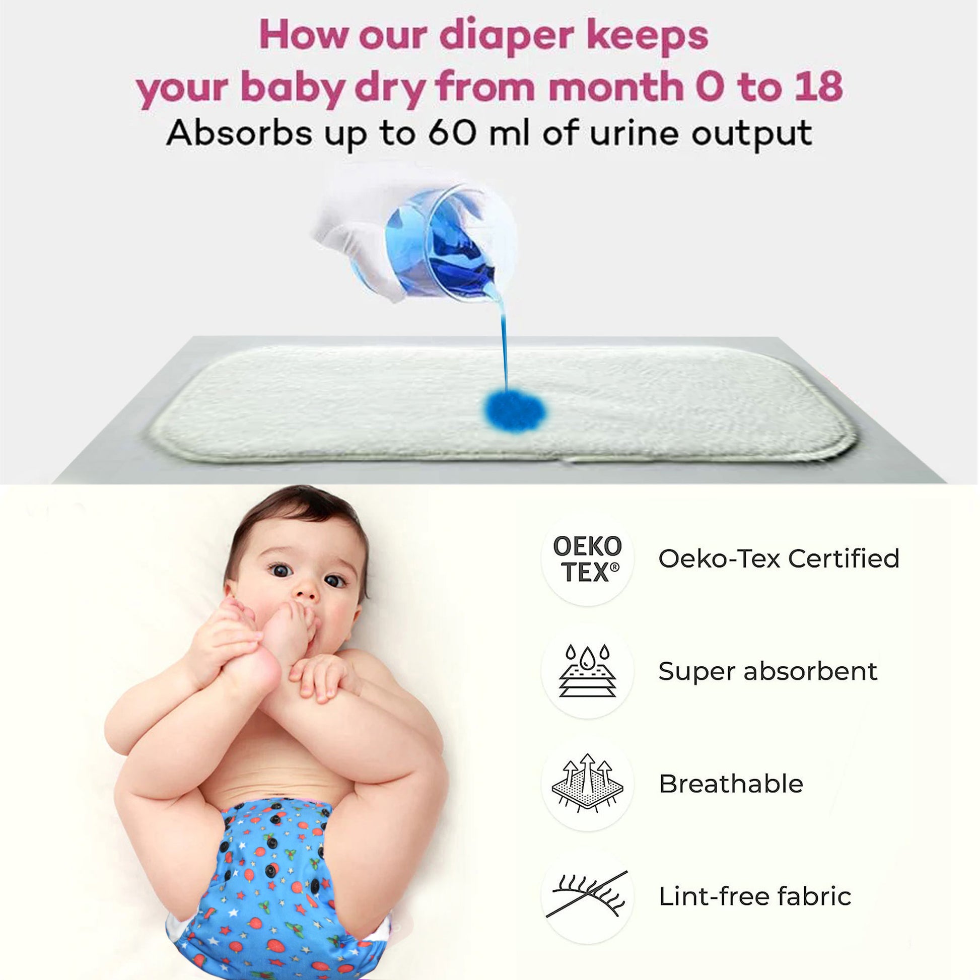 reusable diaper cloths