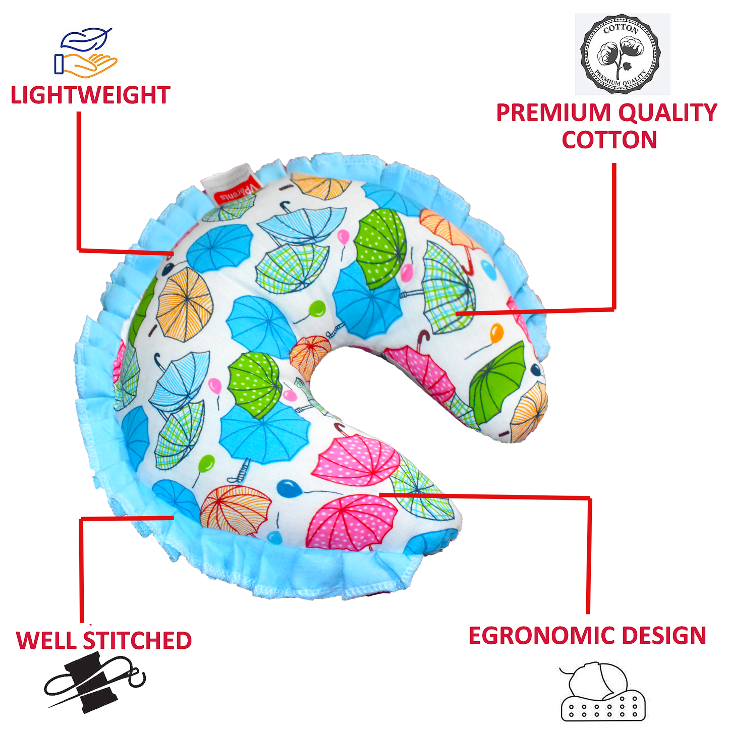 newborn head shaping pillow