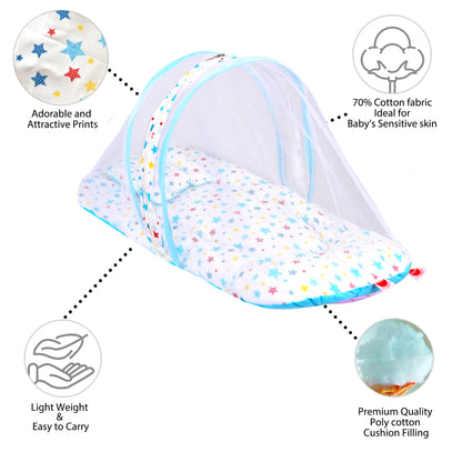 VParents joy Baby 4 Piece Bedding Set with Pillow and Bolsters Sleeping Bag and Bedding Set and Feeding Pillow Combo