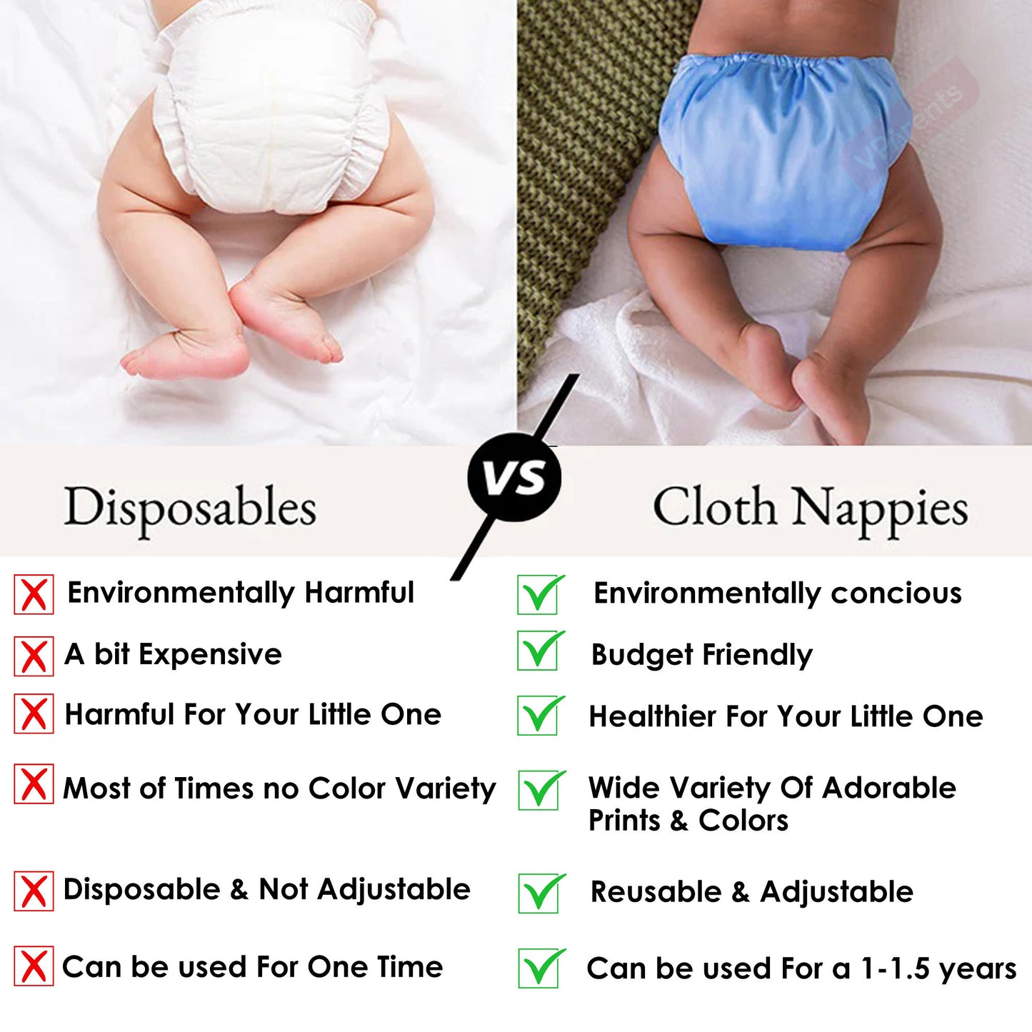 reusable diaper cloths