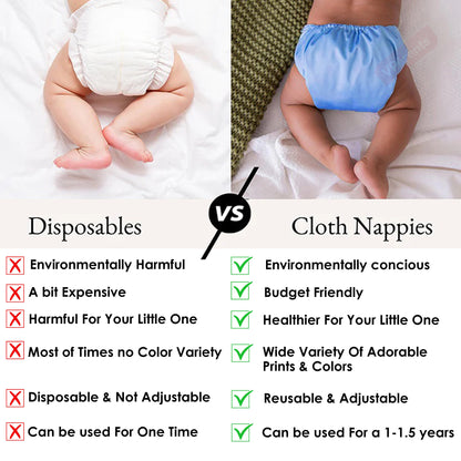 reusable diaper cloths