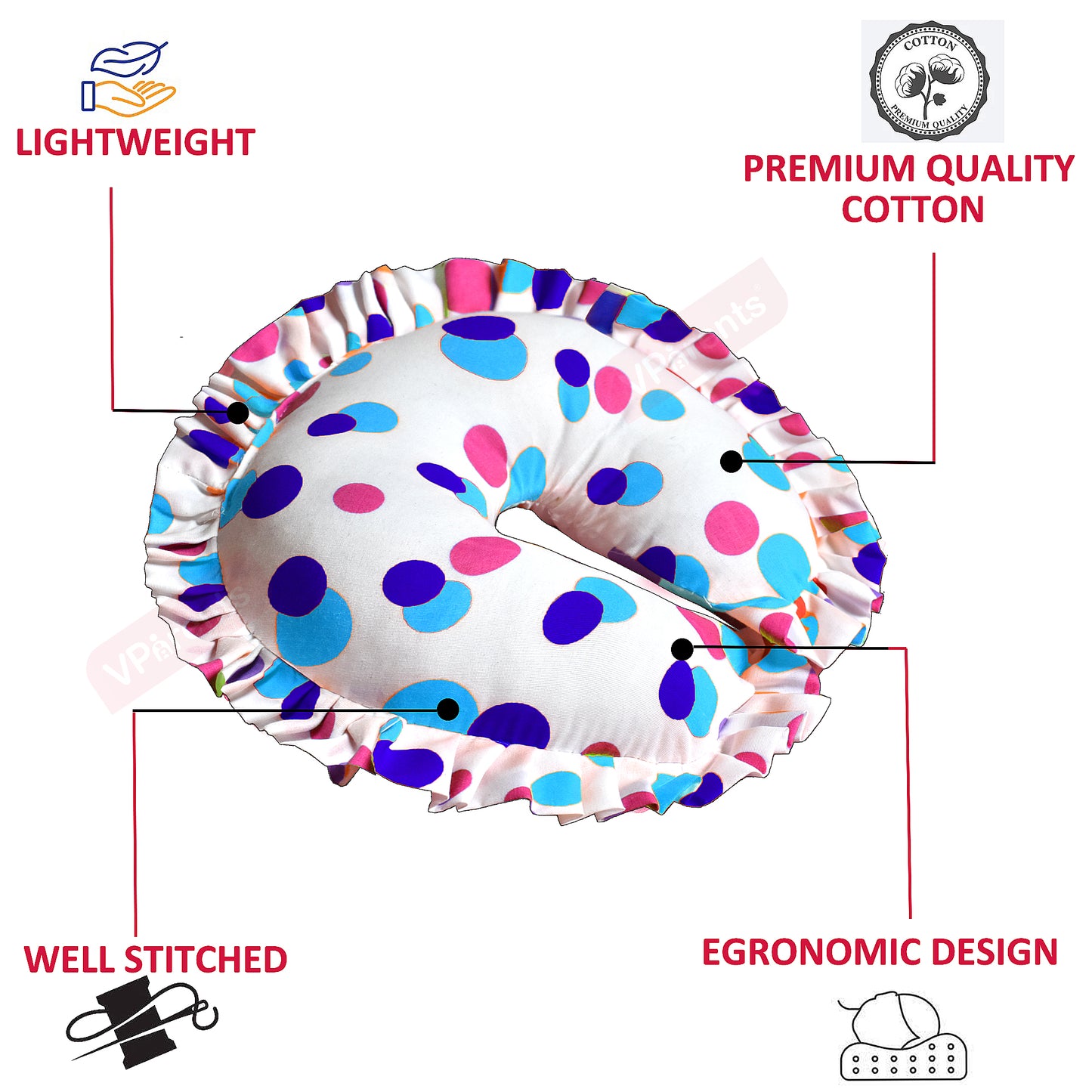 infant head support pillow