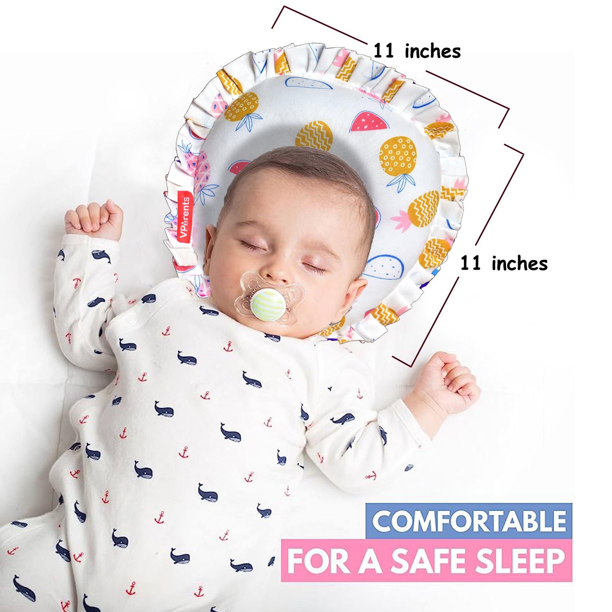 infant head support pillow