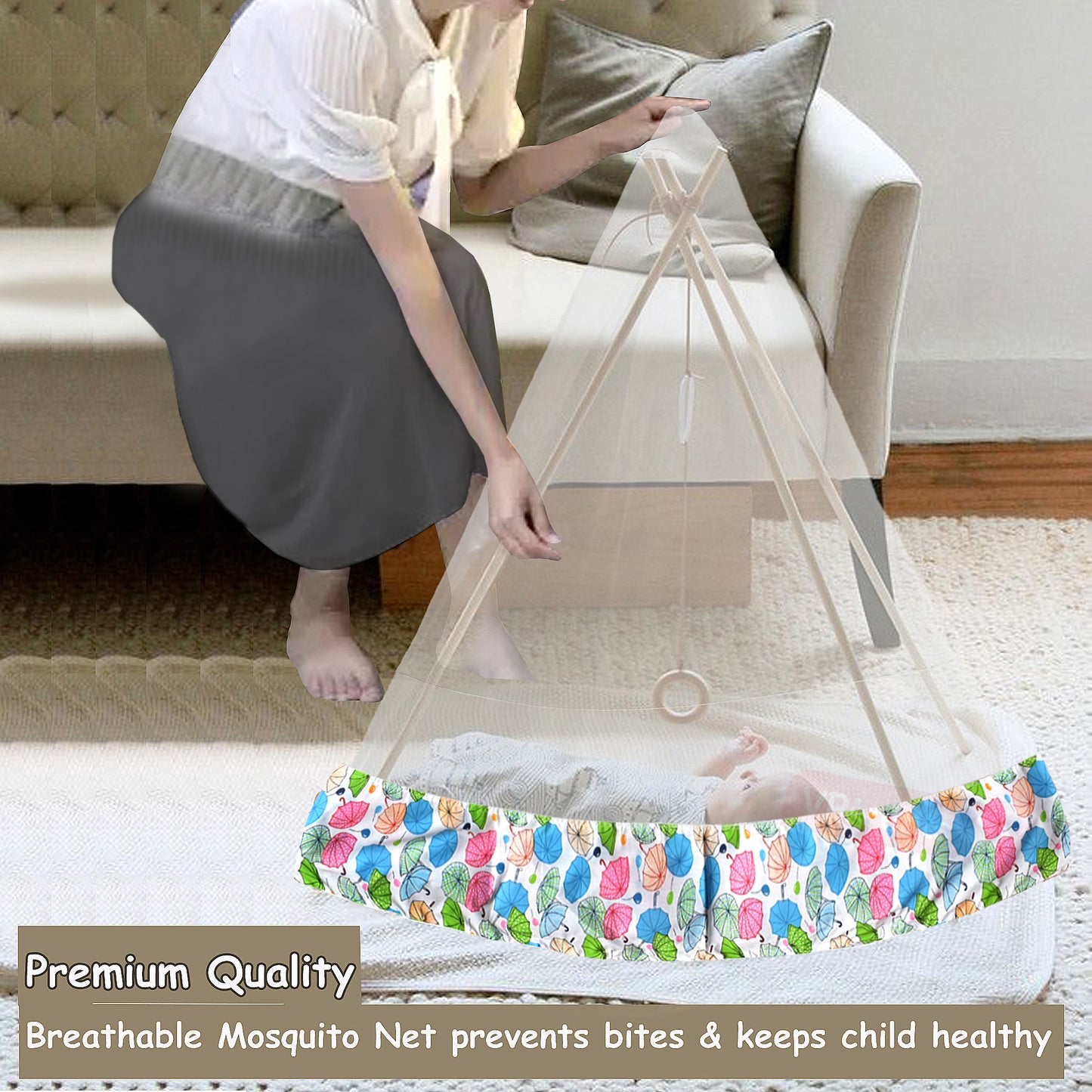 mosquito net for cradle